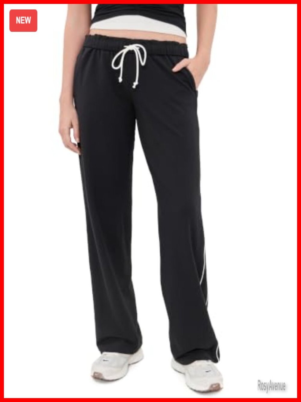 Down Low Track Pants Relaxed Fit Cotton Spandex Athletic